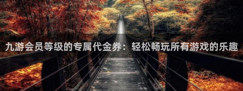 尊龙时凯环保：九游会员等级的专属代金券：轻松畅玩所有游戏的乐趣