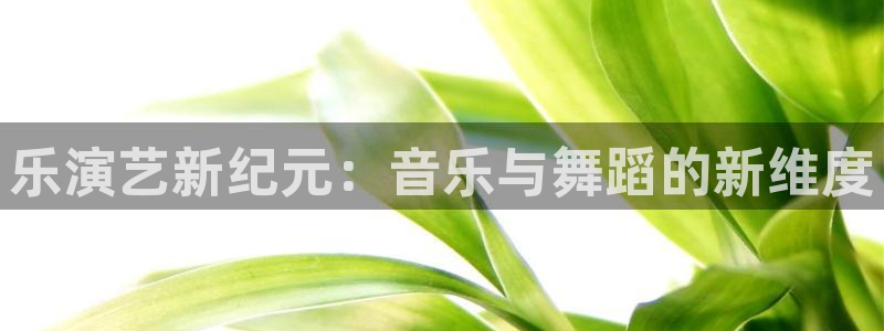 尊龙时凯平台总代理：乐演艺新纪元：音乐与舞蹈的新维度