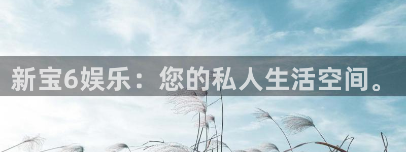 尊龙时凯3平台登录注册：新宝6娱乐：您的私人生活空间。